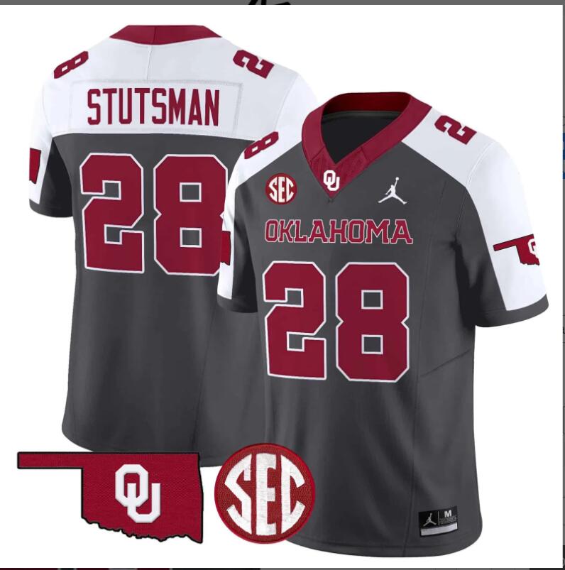 Men Oklahoma Sooners 2024 Vapor Limited NCAA jerseys